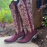 Allie Boot *plum*