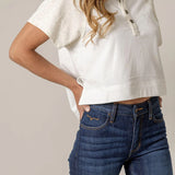 Kimes Hellena Cropped Henley