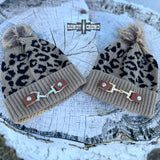 Leopard Bit Beanie
