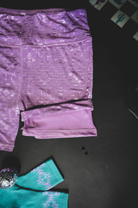 Chillville Biker Shorts *lavender*