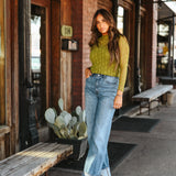 Lariat Lace Longsleeve *agave*