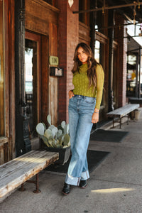Lariat Lace Longsleeve *agave*