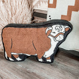 Cattle Talk Pillow