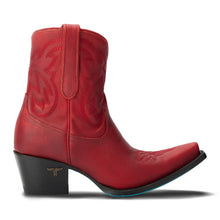 Load image into Gallery viewer, Smokeshow Bootie *smoldering ruby*