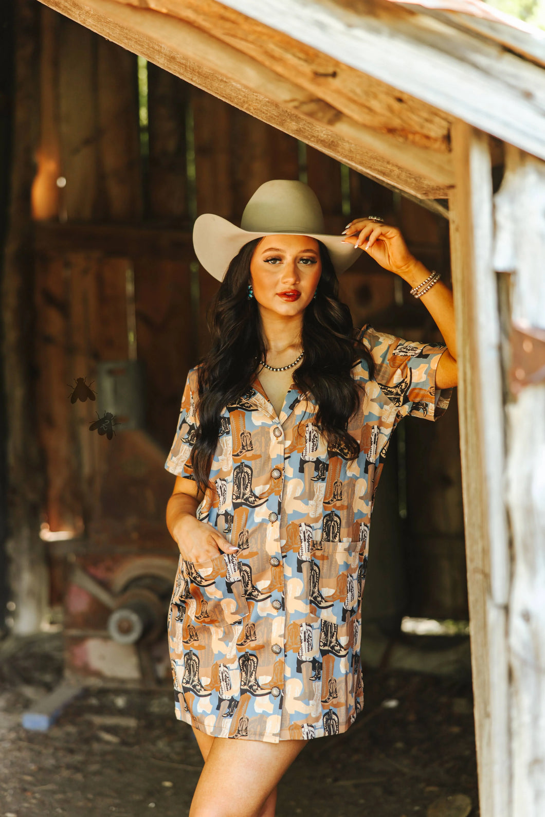 Bet Your Boots Dress