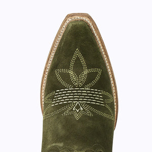Squash Blossom Boot *olive suede*