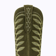Load image into Gallery viewer, Squash Blossom Boot *olive suede*