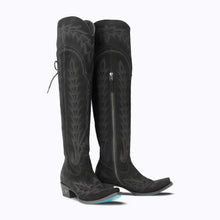 Load image into Gallery viewer, Lexington OTK Boot *Black Roughout*
