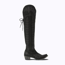 Load image into Gallery viewer, Lexington OTK Boot *Black Roughout*
