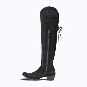 Lexington OTK Boot *Black Roughout*