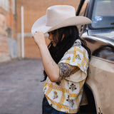 Golden Meadow Camp Shirt