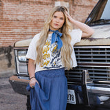 Giddy Up Buttercup Cropped Tee