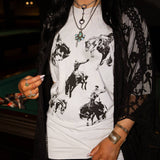 Bucking Bronc Mineral Tee