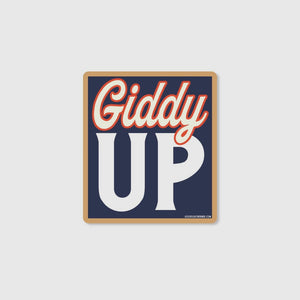 Giddy Up Decal