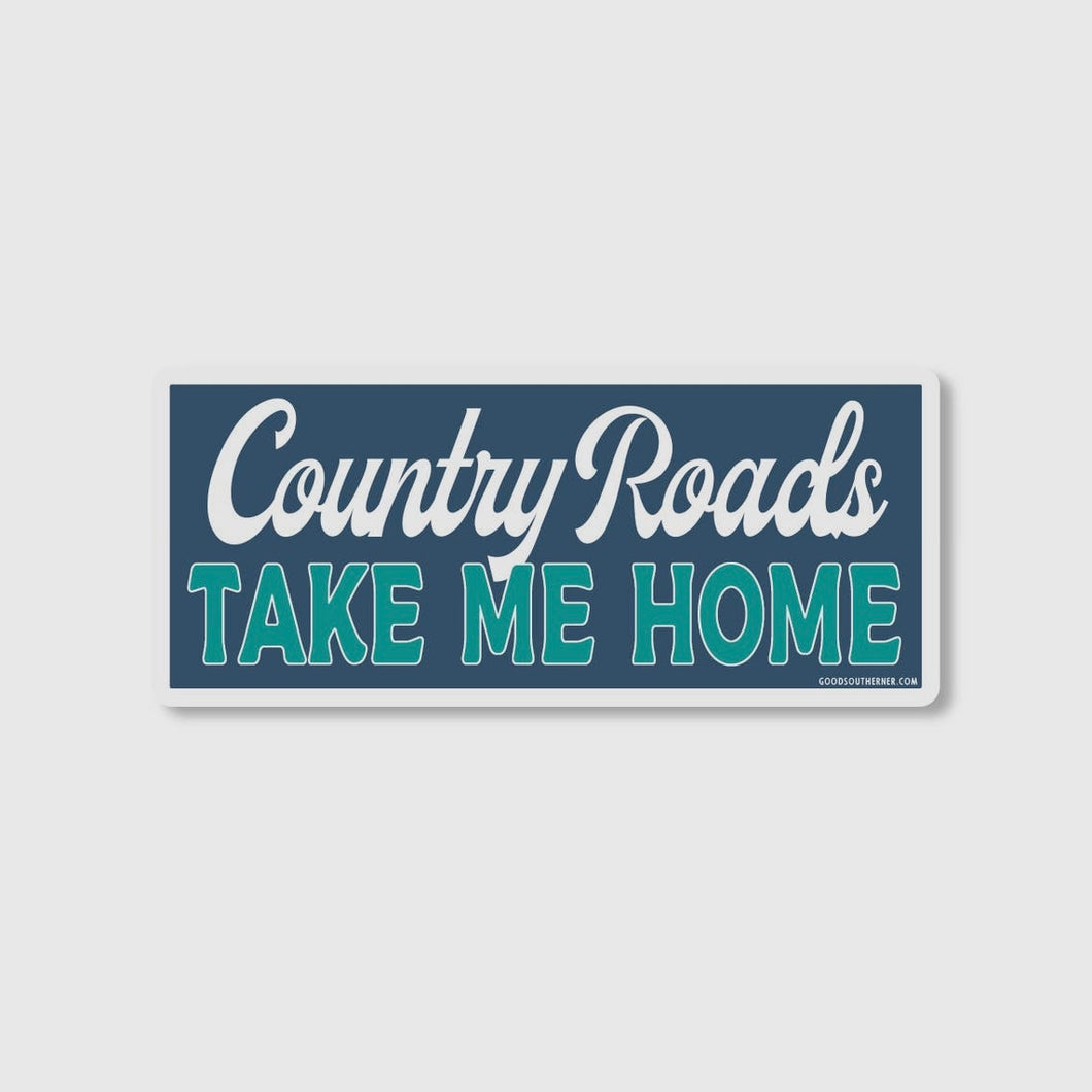 Country Roads Decal