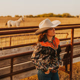 The Feathered Indians Pearl Snap Shirt