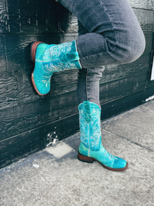 Southern Charm Boot *Turquoise*