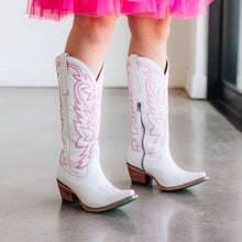 Load image into Gallery viewer, Smokeshow Boot *white/neon pink*