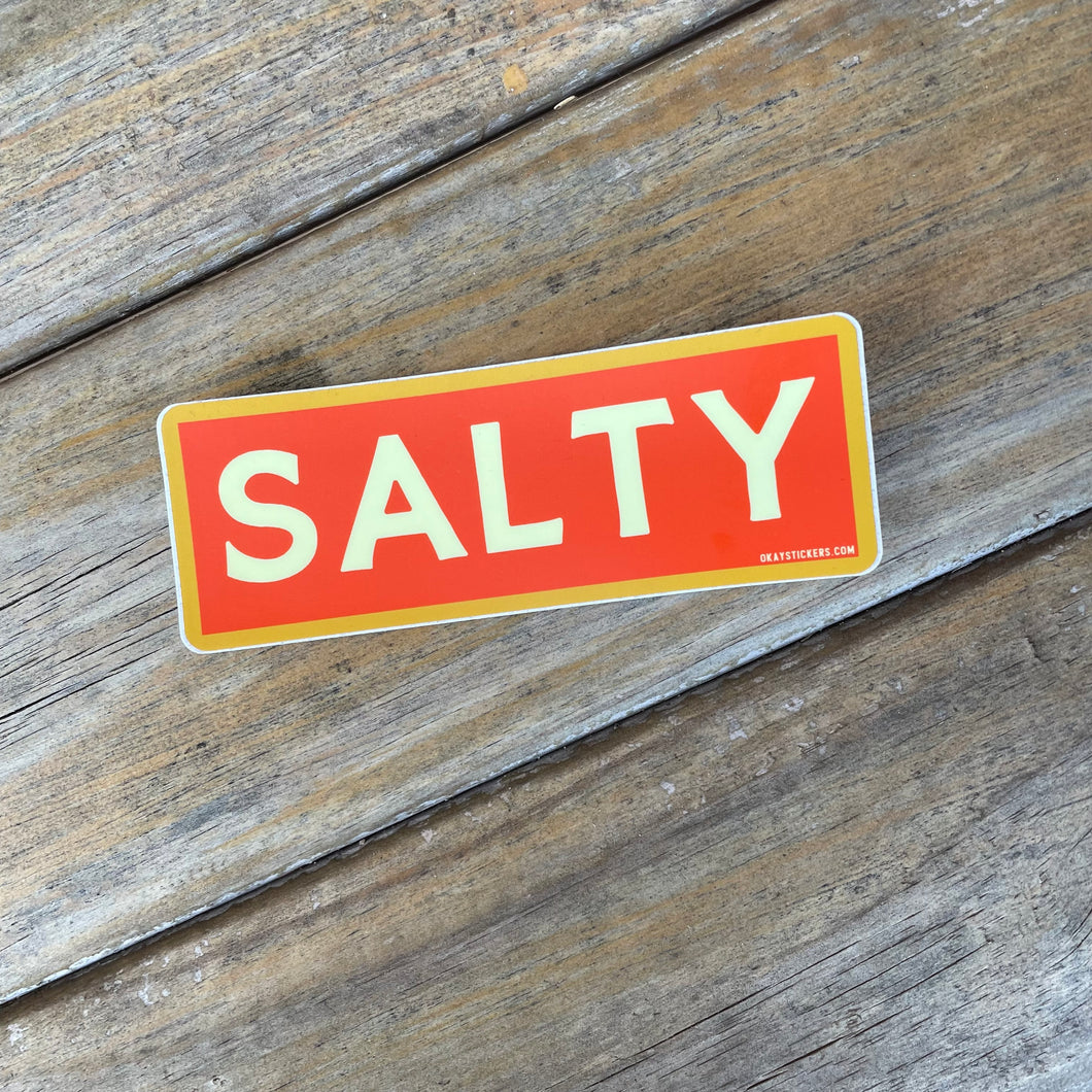 Salty Decal