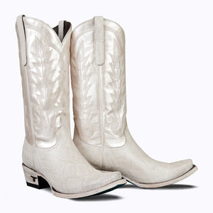 Lexi Rogue Boots *Pearl Python*