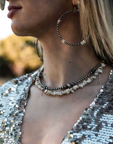 Graduated Navajo Pearl Necklace