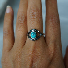 Load image into Gallery viewer, Evil Eye Turquoise Ring